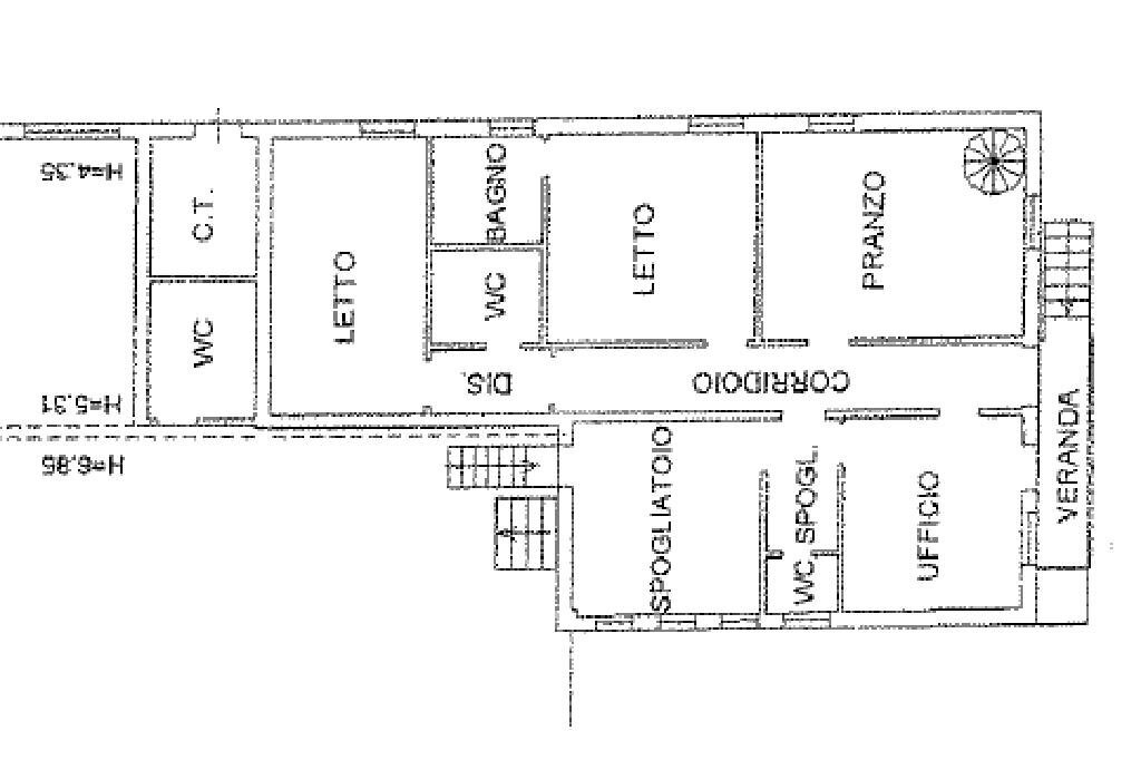 Shed Via Buccari, Ravenna (neighborhood Teodorico) - floor plans 1