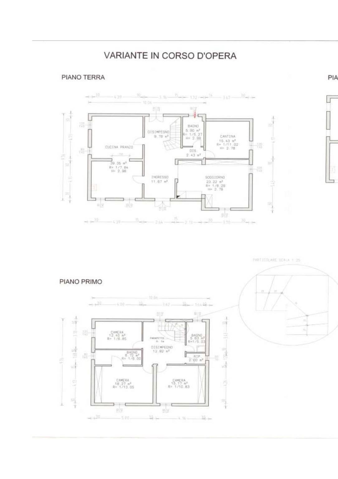 Casa indipendente via Calamone 1, 1, Budrio - planimetria 1