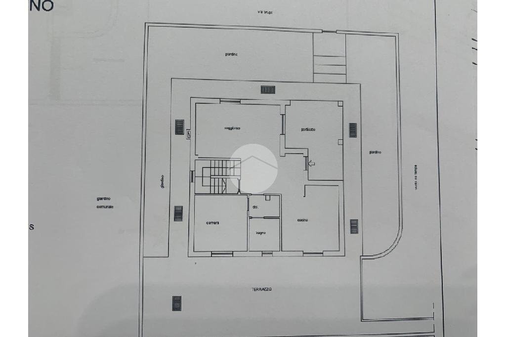 Villa Via Brugo, Carignano - planimetria 1