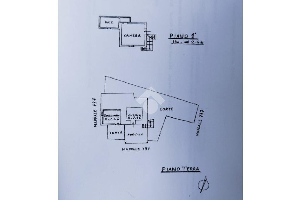 Casa indipendente Via U. Mantero, Santo Stefano di Magra - planimetria 1