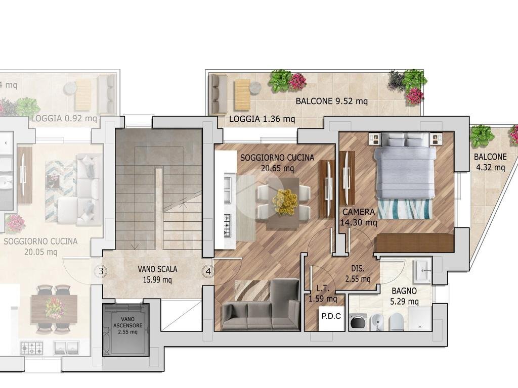 Two-room apartment Via Lettieri, Rimini - photo 3