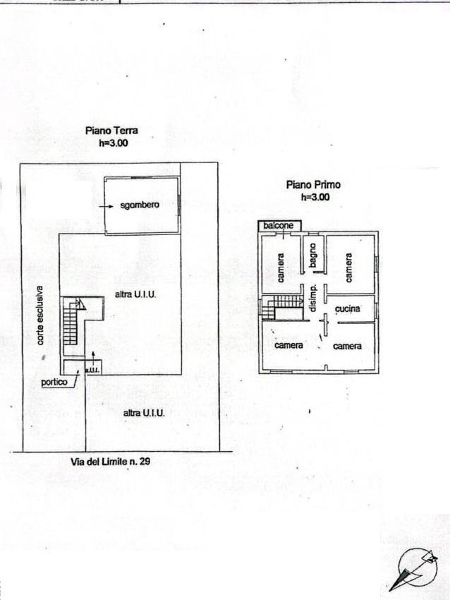 Porzione di casa Lugo - planimetria 1