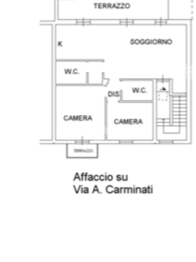 Three-room apartment Via A. Carminati, Andora - floor plans 1