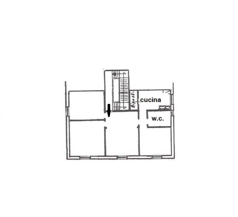 Quadrilocale via Federico Gattorno 3, Genova (zona Cornigliano) - planimetria 1