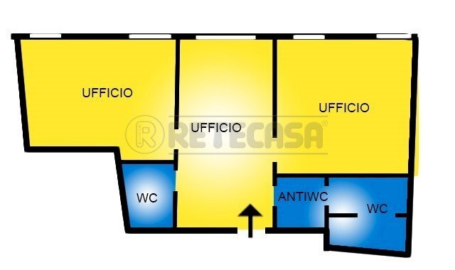 PLANIMETRIA.jpg - Ufficio Bassano del Grappa - planimetria 1