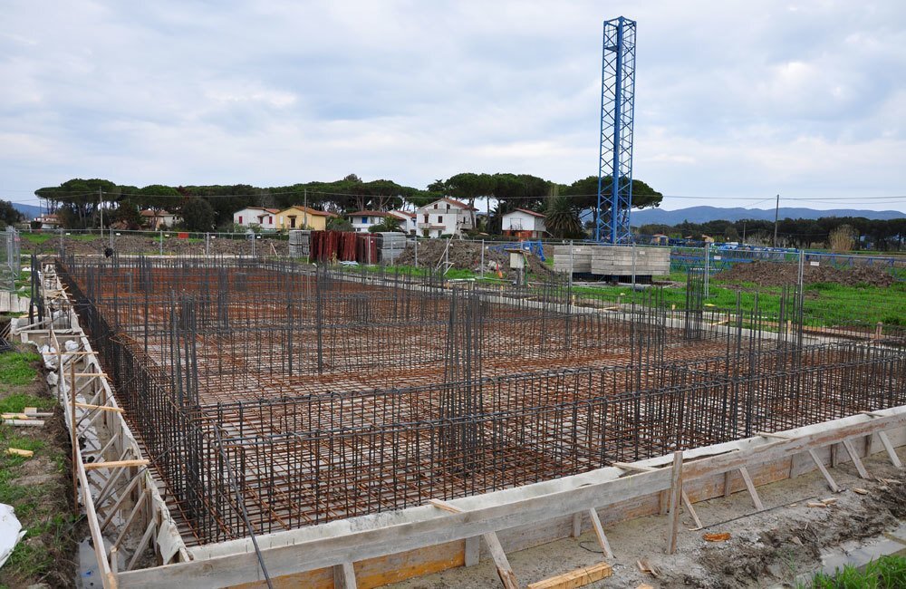 costruzione platea - Terreno edificabile Viale 11 settembre 2001, Malalbergo - foto 2