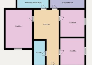 Trilocale Via Milo, Catania - foto 2