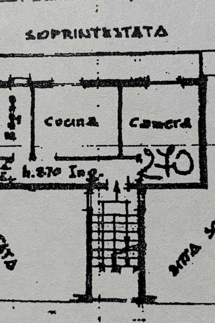 Two-room apartment via S. Toja, 22, Luserna San Giovanni - floor plans 1