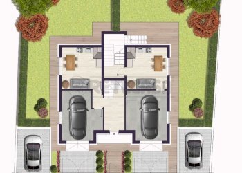 Pianta ESTERNI.JPG - Casa semi indipendente Vicenza - foto 6