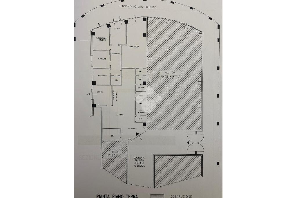 Shop Via Foro Boario, Lugo - floor plans 1