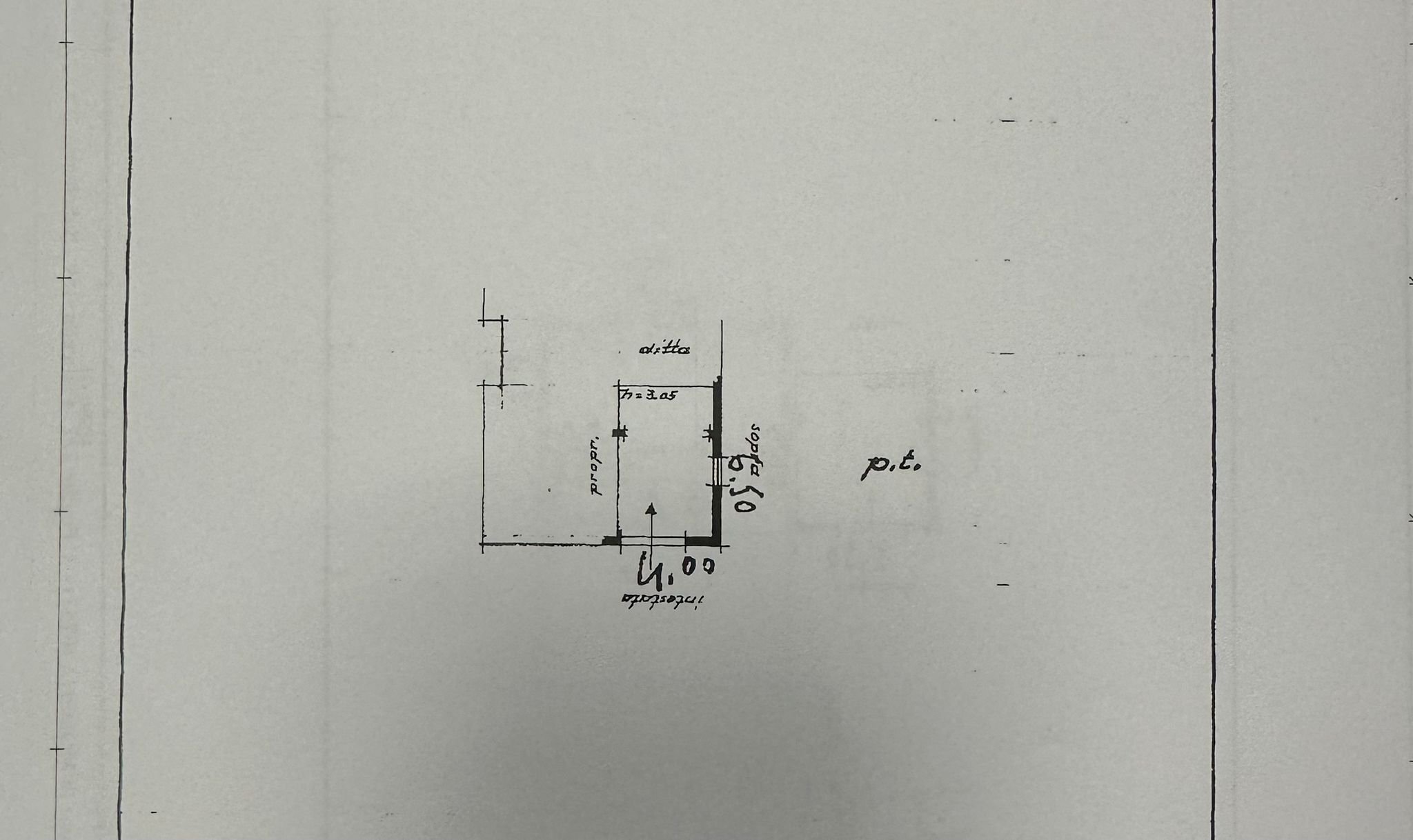 Quadrilocale Strada Morane, 559, Modena (zona Morane - Contrada) - planimetria 1