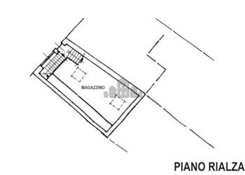 Planimetria piano rialzato - Magazzino via Milite Ignoto, 3, Cuorgnè - foto 18