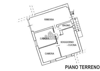 Planimetria piano terra - Casa indipendente via Levanne, 7, Locana - foto 23