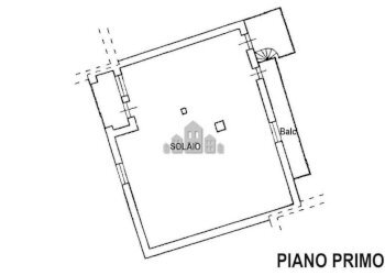 Planimetria piano primo - Casa indipendente via Levanne, 7, Locana - foto 24