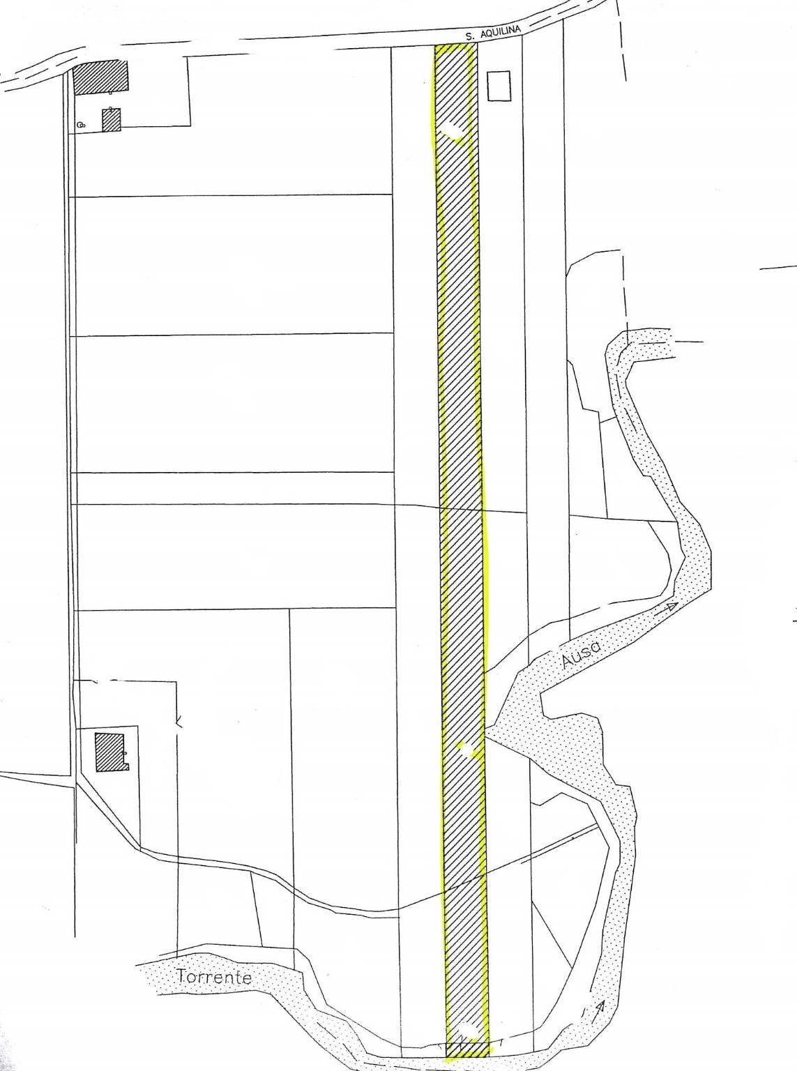 Terreno agricolo Rimini - planimetria 1