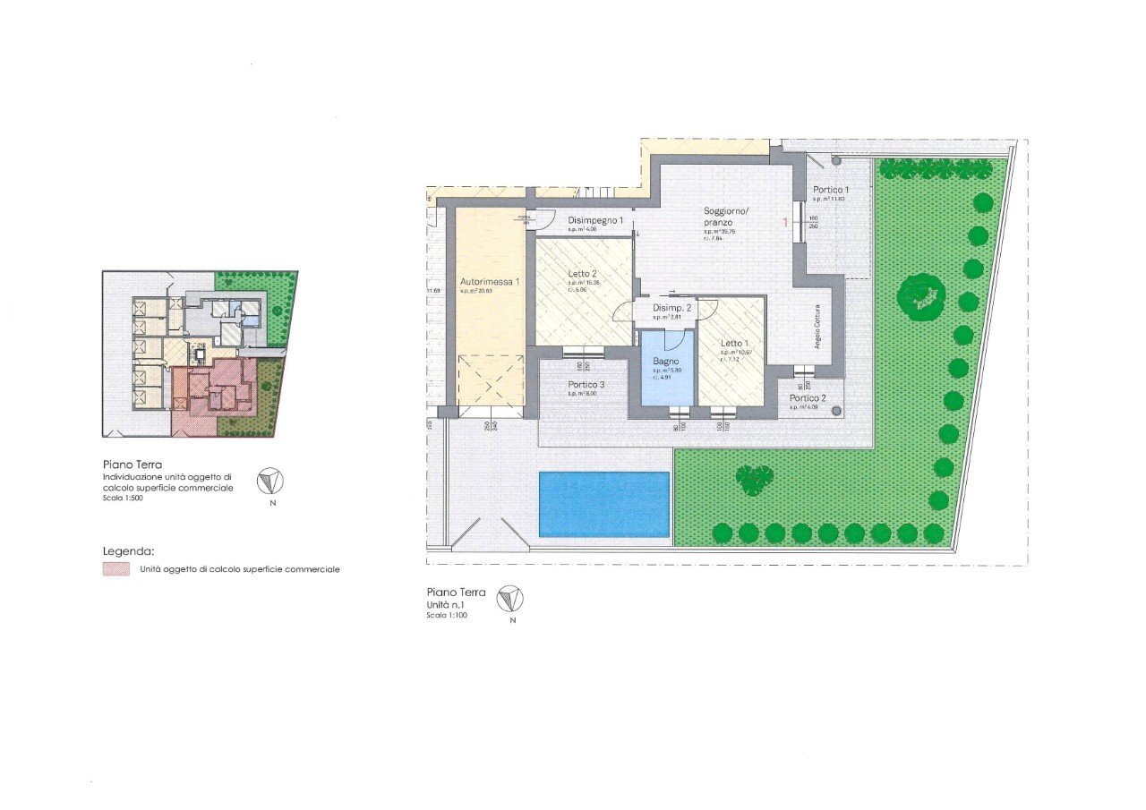 Appartamento Nonantola - planimetria 1