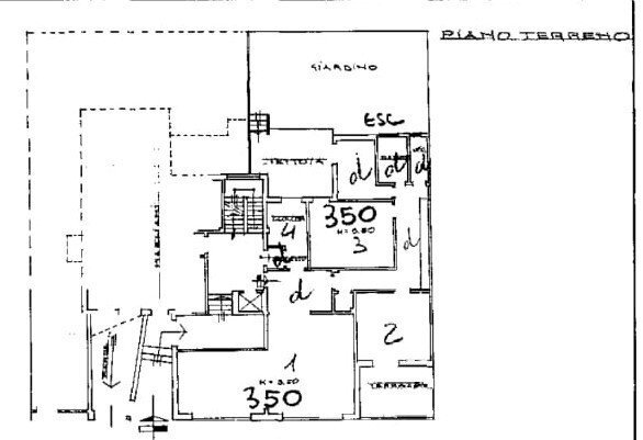 Planimetria .jpeg - Appartamento Via Varchi, Firenze - planimetria 1