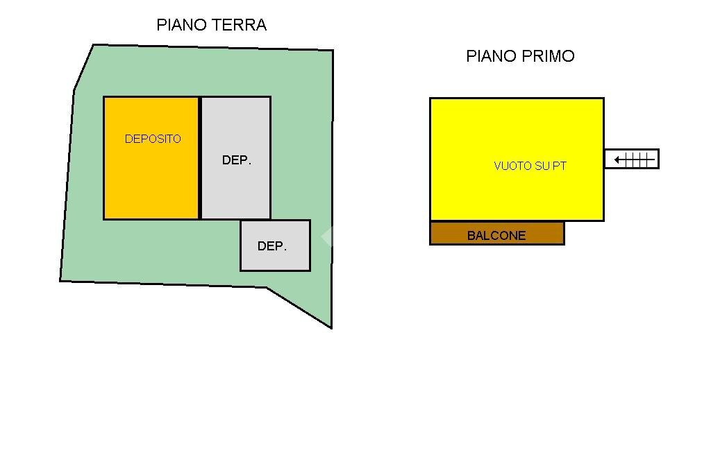 Rustico Via Fonteullieun, Emarèse - planimetria 1