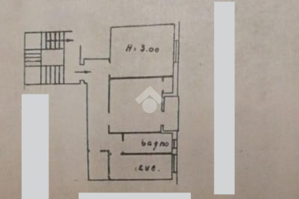 Trilocale Viale D. Hanbury, Alassio - planimetria 1