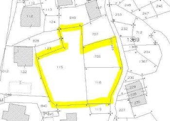 Estratto di mappa - Terreno edificabile Frazione Challien, 30, Antey-Saint-Andrè - foto 3