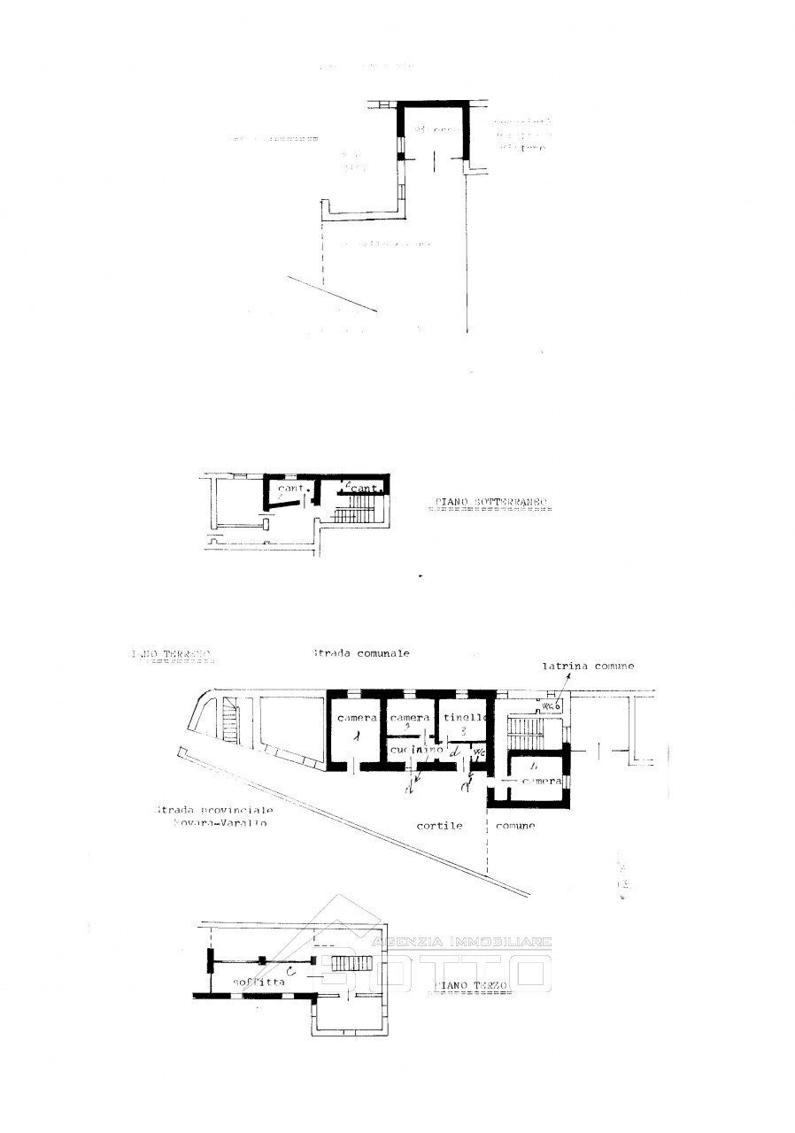 Quadrilocale via Montrigone 75, Borgosesia - planimetria 1