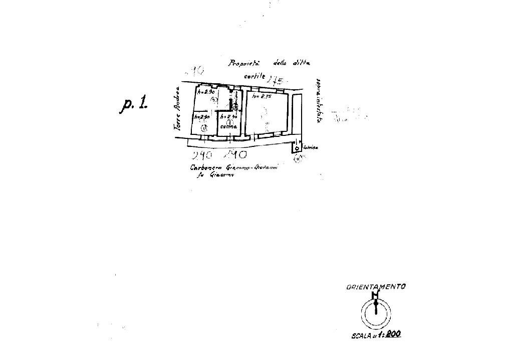Appartamento Piazza Molines, Giaveno - planimetria 1