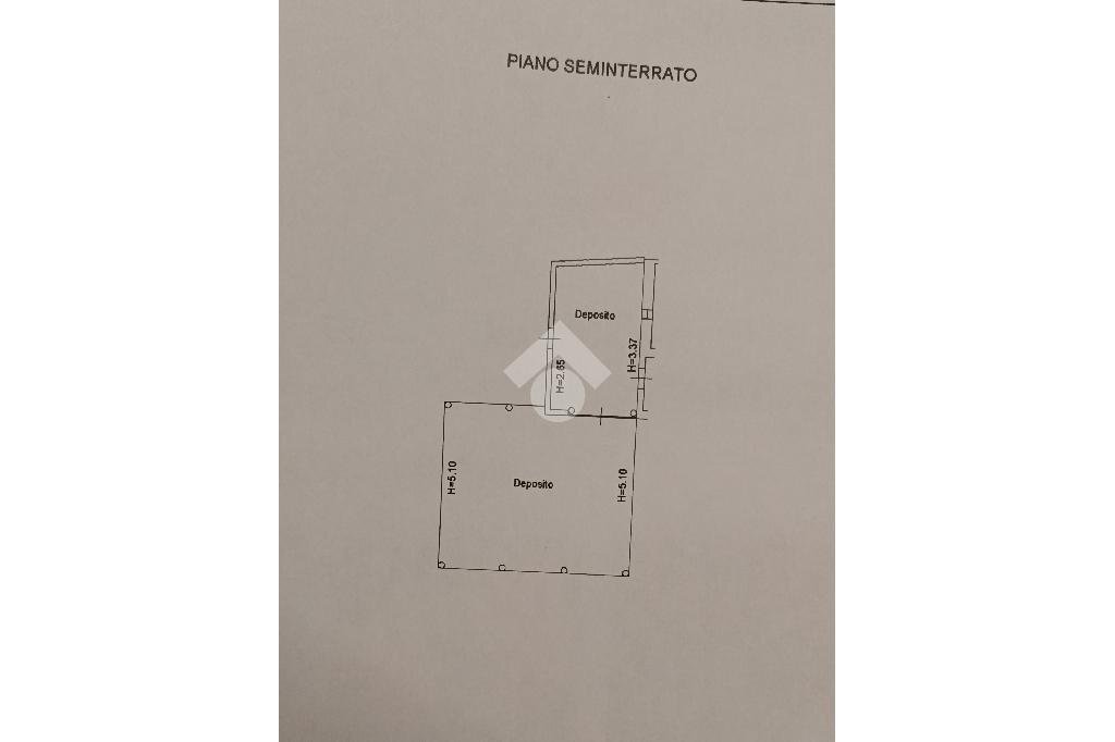 Casa semi indipendente Via roma, Montefiore Conca - planimetria 1