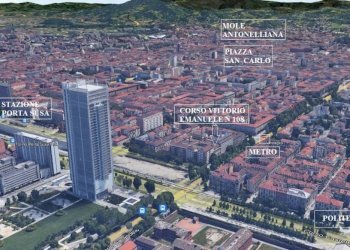 Mappa - Non-buildable land corso Vittorio Emanuele II, 108, Torino (neighborhood Centro) - photo 16