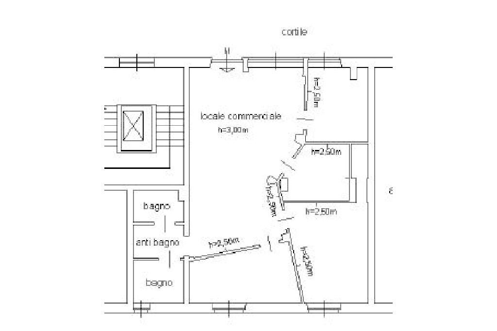 Two-room apartment Via Padre Reginaldo Giuliani, Chieri - floor plans 1