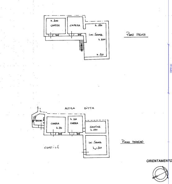 Rustico Via San Maurizio, 8, Bagnolo Piemonte - planimetria 1