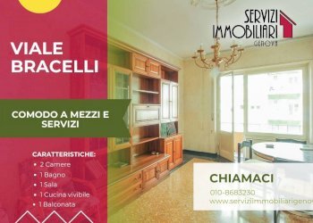 SALA - Quadrilocale viale Virginia Centurione Bracelli, Genova (zona Marassi) - foto 1