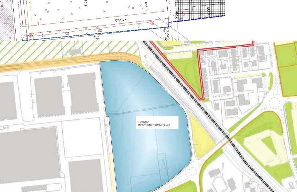 Planimetria - Building land via Bernardino Zenale, Garbagnate Milanese - photo 1
