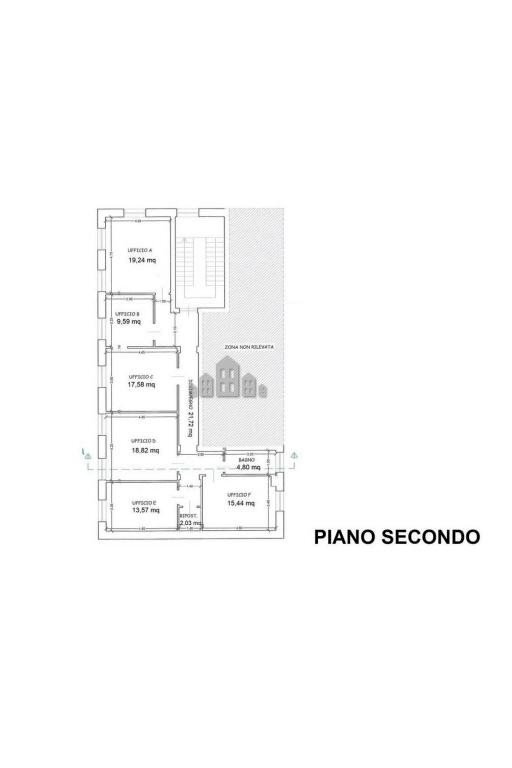 Ufficio via Torino, 5, Cuorgnè - planimetria 1