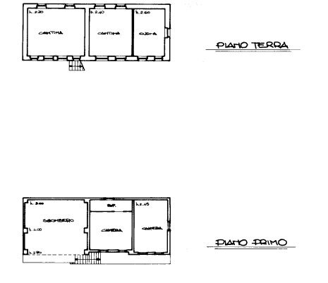 Rustico Via Antica Carpenetti, 16, Sanfront - planimetria 1