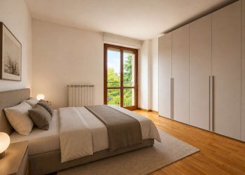 camera da letto ipotesi arredamento - Two-room apartment via TETTO NUOVO, 6, Pino Torinese - photo 7