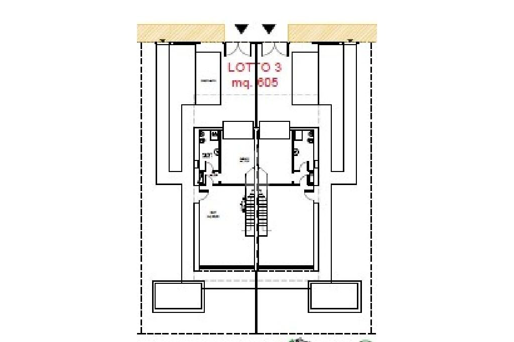 Porzione di casa piazza della repubblica, Castelfranco Emilia - planimetria 1