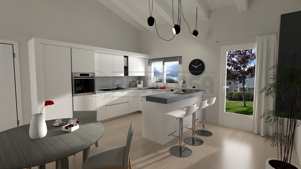 soggiorno cucina.jpg - Porzione di casa Salzano - foto 1