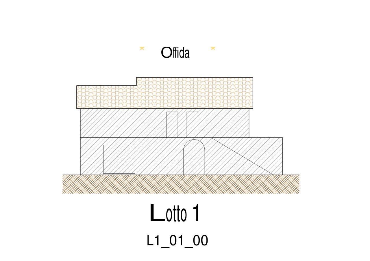10 CASOLARE MARCHIGIANO VISTA MARE  E MONTI copia. - Independent house Offida - floor plans 1