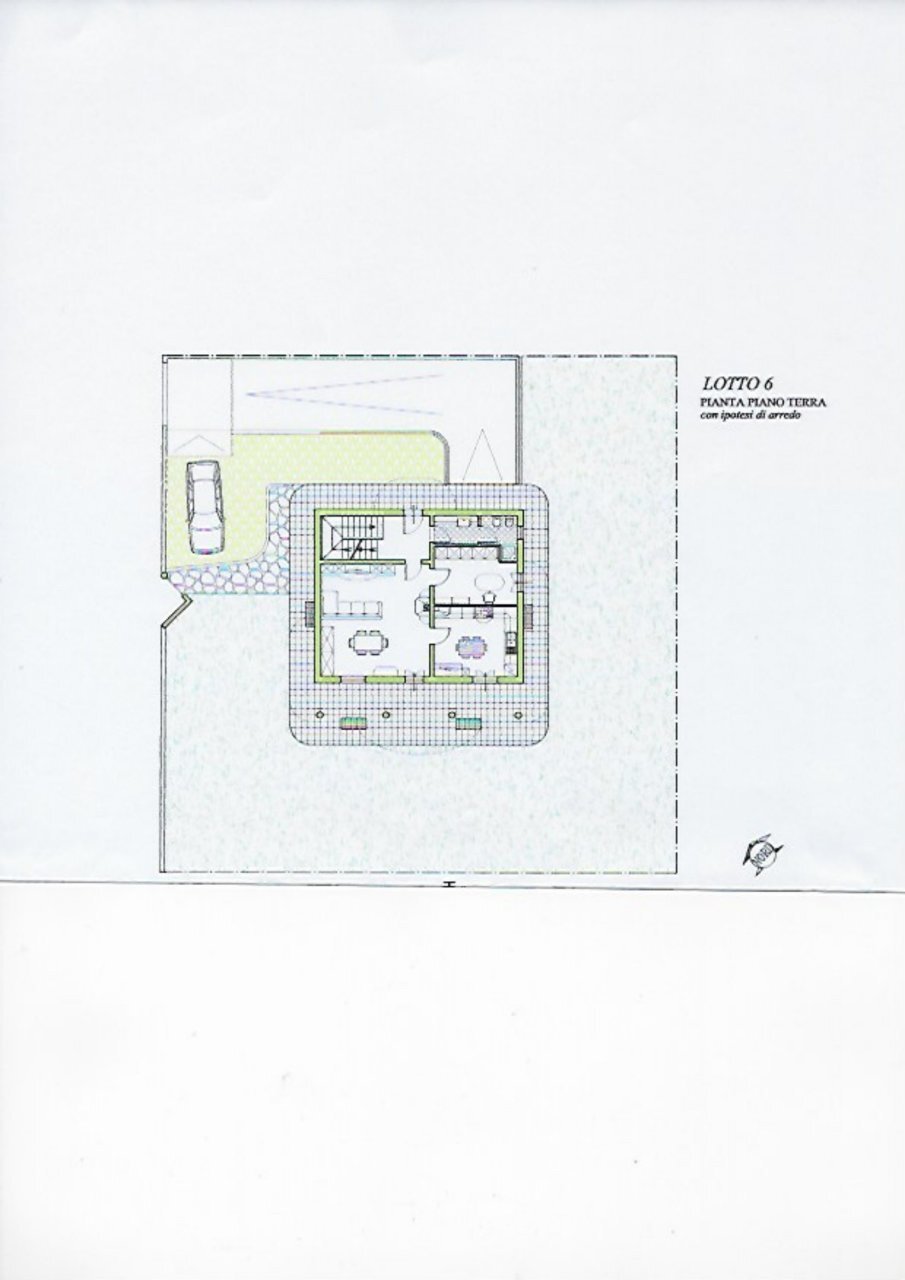 17OFFIDA - Villa al grezzo vista mare e monti - Independent house Offida - floor plans 1