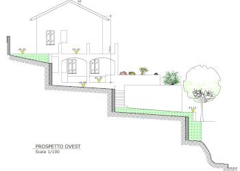 prospetto ovest.jpg - Villa Via del Santo, Andora - foto 21