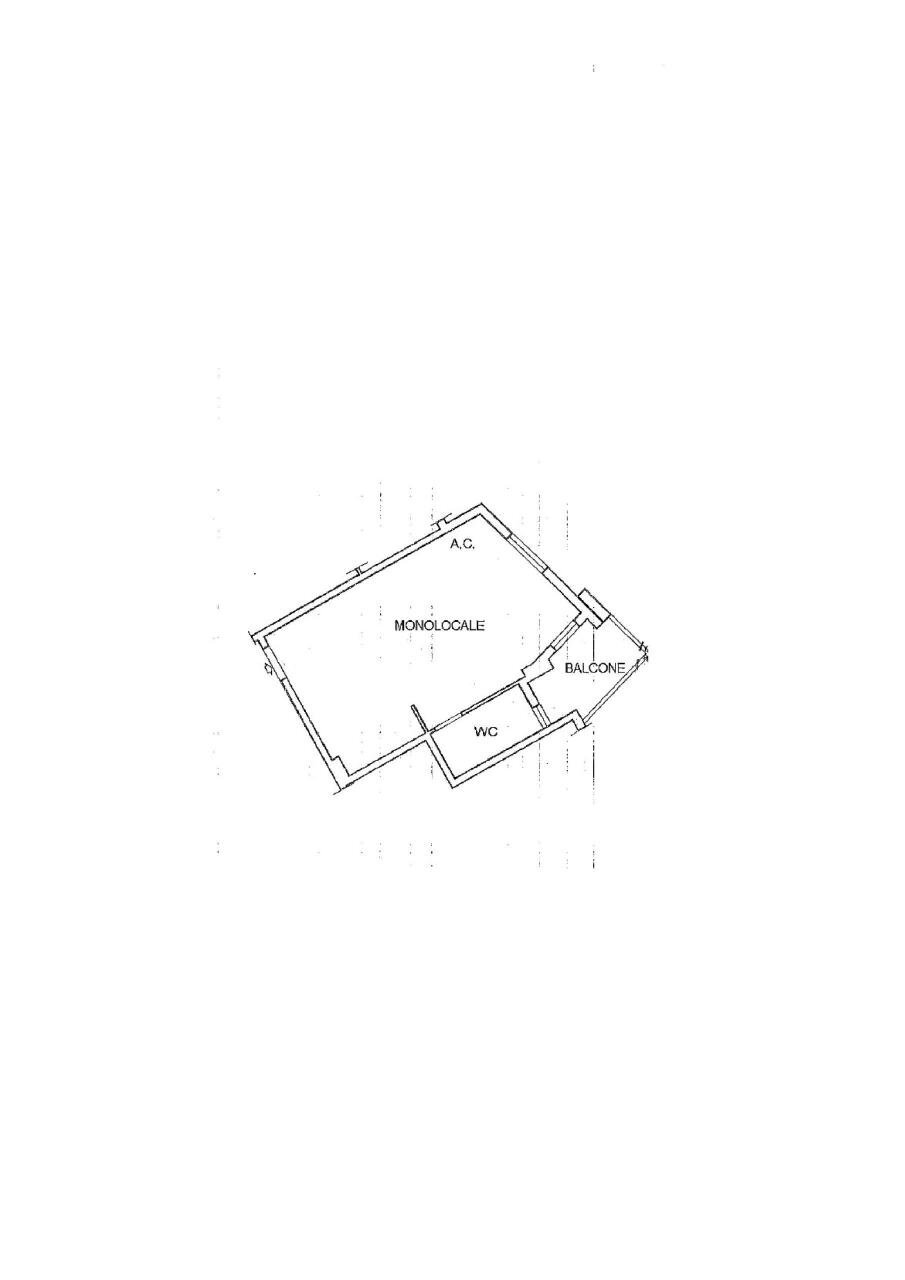 planimetria .jpg - One-room apartment Via Venezia 33, Fiano Romano - floor plans 1