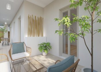 rendering Veranda esterna (2).jpg - Trilocale Quartucciu - foto 29