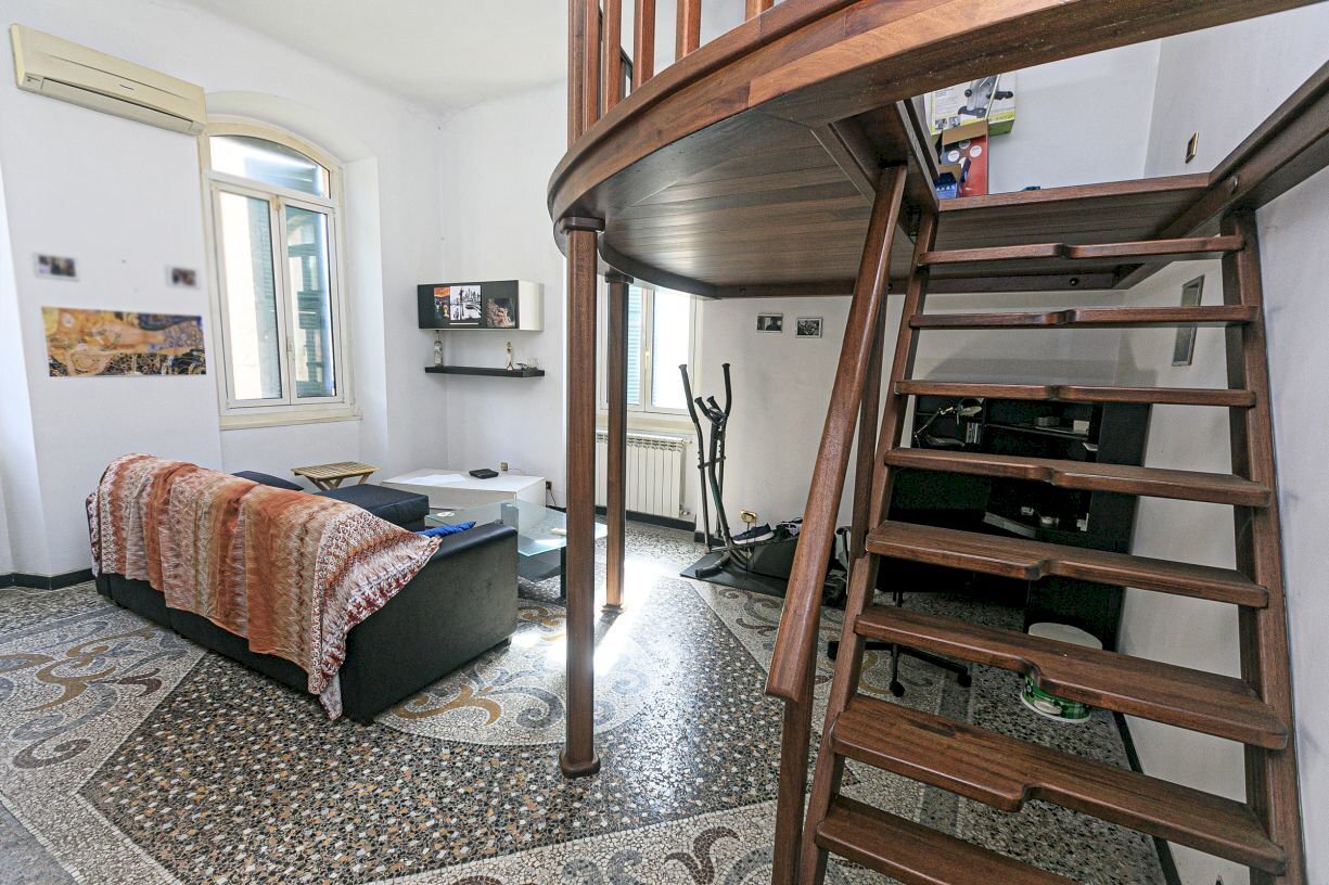 sala - Appartamento Salita Murta 1a, Genova - foto 2