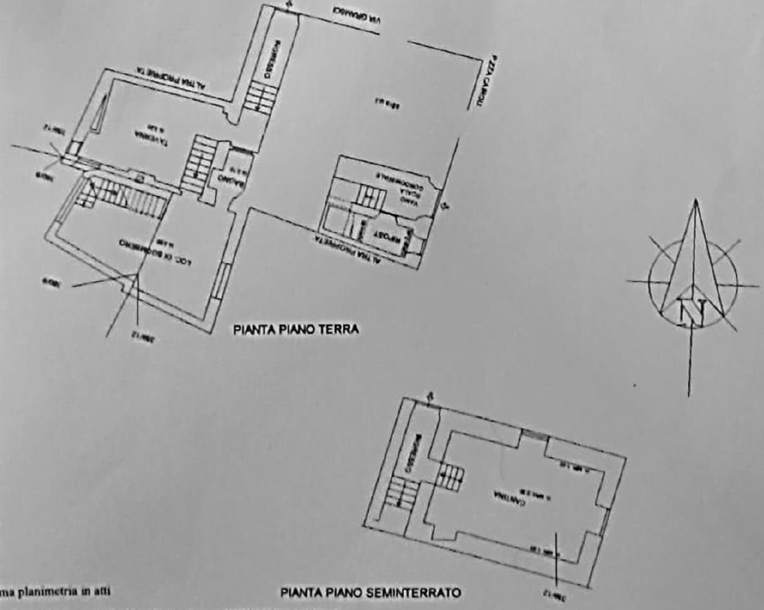 planimetria - Appartamento Fosdinovo - planimetria 1