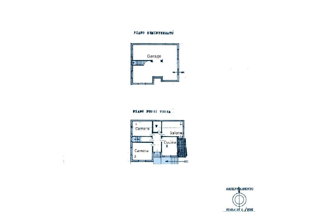Casa indipendente Viale Europa, Castelnuovo Don Bosco - planimetria 1