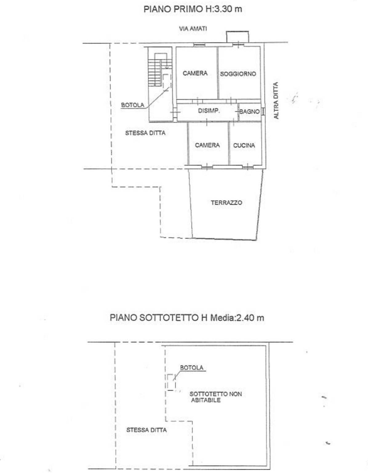 Stabile - Palazzo via Gaetano Amati, 165, Venaria Reale - planimetria 1