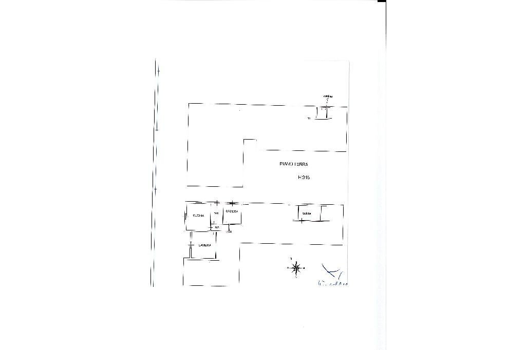 Three-room apartment Via Gramsci, Sorbolo Mezzani - floor plans 1