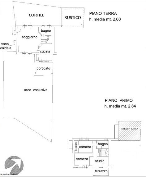 Planimetria - Villa SP18 22, Ciriè - planimetria 1