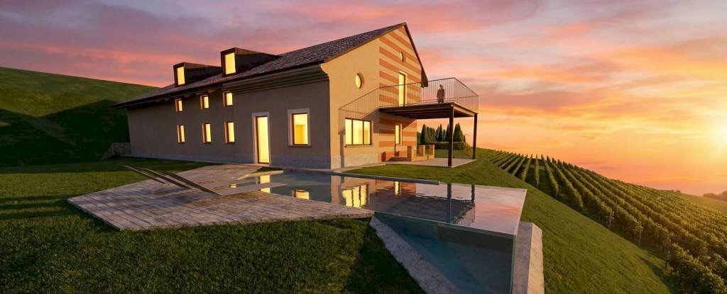 Facciata - Rustic strada Antiche Serre, Alba - photo 1