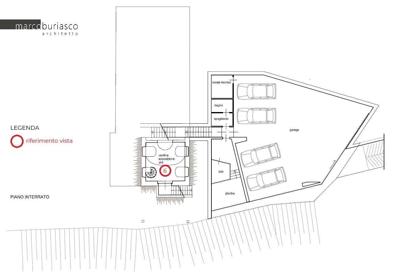 Rustic strada Antiche Serre, Alba - floor plans 1